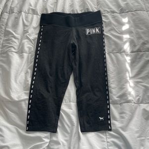 PINK VS yoga capris